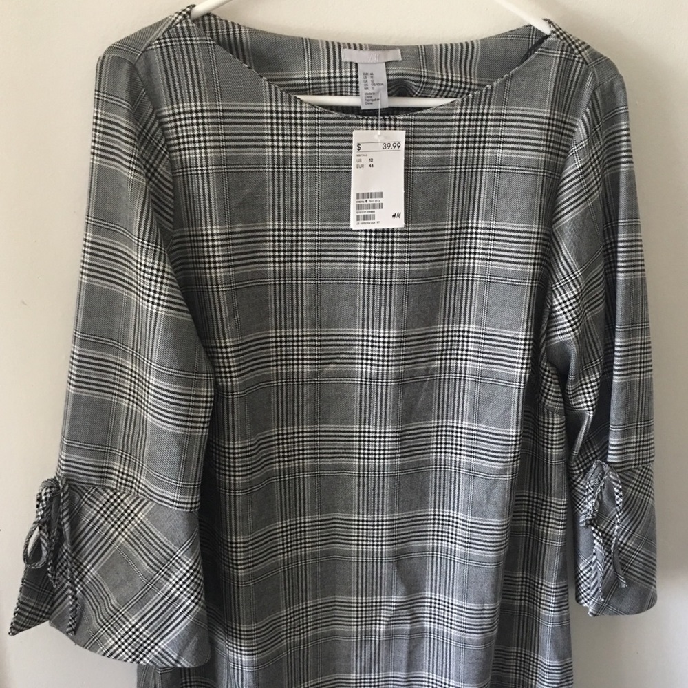 💵Moving Sale💵 H&M Plaid Shift Dress
